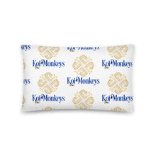 Koi Monkeys Accent Pillow