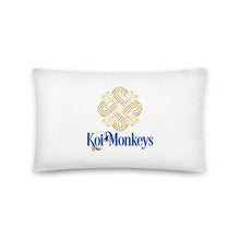 Koi Monkeys Accent Pillow